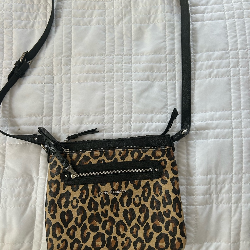 Dana Buchanan Animal Print Crossbody Bag- New